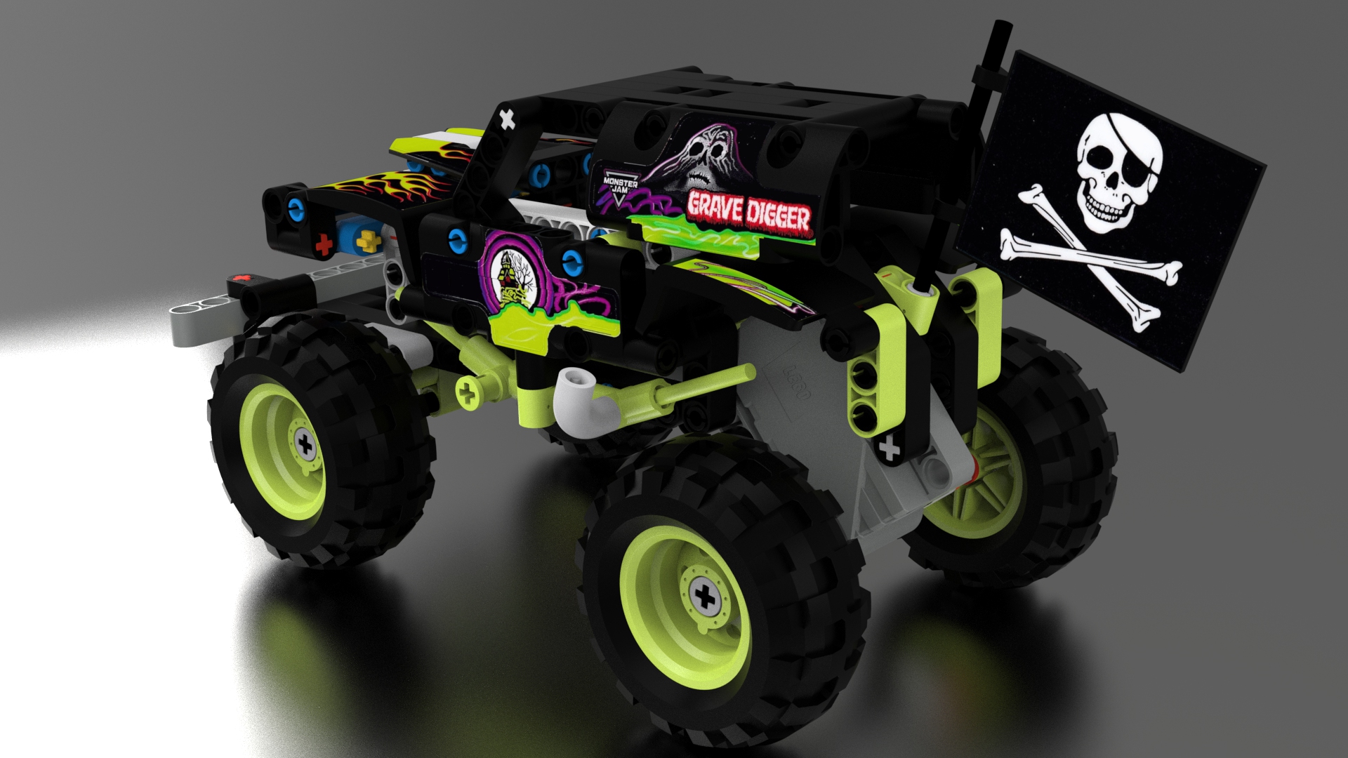 lego-42118-monster-jam-grave-digger.1-乐高玩具赛车